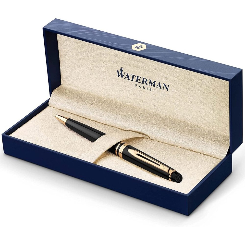 Black Ballpoint Pen GT Medium Point Blue Ink (S0951700)